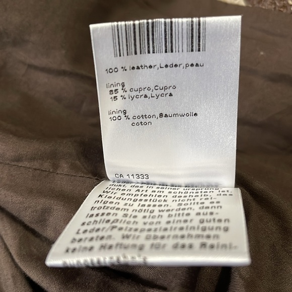 MARC CAIN Python Embossed Snake Print Blazer Jacket size M - Picture 7 of 9